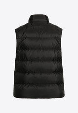 Prada Triangle Logo Re-Nylon Padded Vest Black SGB033OOO1WQ9/T_PRADA-F0002