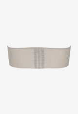 Rick Owens Semi-Sheer Bandeau Top White RO01F6148TUS_08