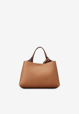 Tod's Monogram Leather Shoulder Bag Brown XBWAPAEL000QRIS410_KENIA SCURO_70014391