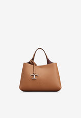 Tod's Monogram Leather Shoulder Bag Brown XBWAPAEL000QRIS410_KENIA SCURO_70014391