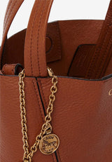 Chloé Spin Leather Tote Bag Brown CH25SS812N8426P_Blushy Brown_70014872