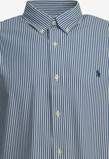 Polo Ralph Lauren Embroidered Striped Shirt Blue 710928255008BLUE/WHITE BENGAL STRIP_84f2eb69-e453-434b-99da-01f248591568