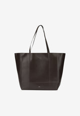 Toteme Medium Roam Leather Tote Bag Brown 262-WAL0107-LE206-102BROWN_b133ecc4-4c67-475b-9cd4-1f8ea55af47a