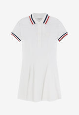 Brunello Cucinelli Piquet Polo Mini Dress White ML944A5469C159_White_70211178