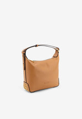Tod's Metal Dots Leather Shoulder Bag Camel XBWGMTE0100UCTS002_Brown_70211182