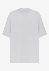 Brunello Cucinelli Logo Patch Crewneck T-shirt White MW8641310FC159_White_70211195