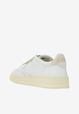 Autry Medalist Leather Low-Top Sneakers White AULWSW01/T_AUTRY-SW01