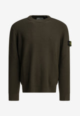 Stone Island Logo Patch Wool Sweater Gray L2S155100011S01C4V0078_2ed762c9-2e60-4e99-9b08-9d6a7ac87cf4