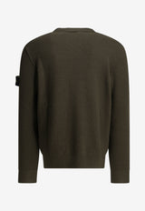 Stone Island Logo Patch Wool Sweater Gray L2S155100011S01C4V0078_2ed762c9-2e60-4e99-9b08-9d6a7ac87cf4