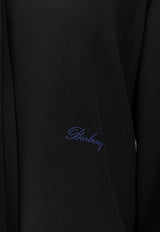 Burberry Rhiannon Silk Blouse with Scarf Black 8129795A1189_BLACK_70014340