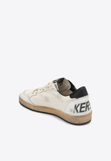Golden Goose DB Ball Star Distressed Leather Sneakers White GMF00117F003771/T_GOLDE-10283