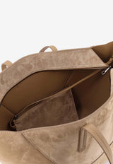 Brunello Cucinelli Bc Duo Suede Tote Bag Beige MBDLB2571C9793_Miele_70014700