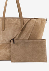 Brunello Cucinelli Bc Duo Suede Tote Bag Beige MBDLB2571C9793_Miele_70014700