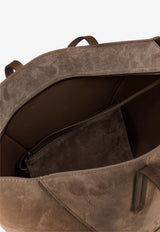 Brunello Cucinelli Bc Duo Suede Tote Bag Brown MBDLB2571C8769_TORBA_70014745