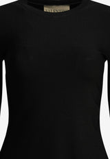Valentino Lace-Trimmed Flared Mini Dress Black 9B3KD16BAE60NO_ff43ba21-d494-4c4b-8182-3b4a7101732f