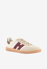 Hogan H-Stripes Leather Low-Top Sneakers White HXM6470FB60UHC964Q_White_70224482