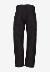Rick Owens Detroit Cut Denim Pants Black RP01F6324CDU_09
