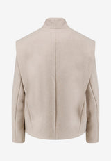 Isabel Marant Toria Toggle-Closure Wool Coat Beige MA0562FAD3D04I23SD_SAND_70211150