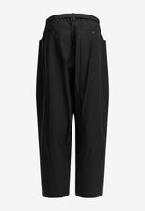 Sacai Typewriter Parachute Pants Black 26-04043M001_6577b563-8374-4607-b558-0515808ce406