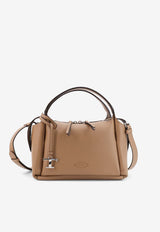 Tod's Apa Timeless T Charm Leather Crossbody Bag Beige XBWAPAU0100QRI6L31_CAPPUCCINO ARGILLA_70013767