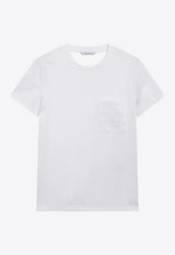 Max Mara Papaia Crewneck T-shirt White PAPAIACO/T_MAXM-001