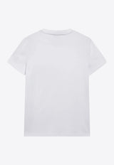 Max Mara Papaia Crewneck T-shirt White PAPAIACO/T_MAXM-001