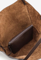 Brunello Cucinelli Duo Reversible Tote Bag in Lizard-Effect Leather Brown MBLZB2835C8279_TESTA MORO_70014770