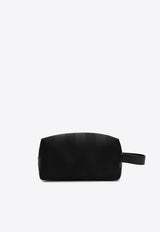 Fendi Lui Pequin Pouch Bag Black 7N0170B110/T_FENDI-F0GXN