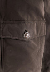 Brunello Cucinelli Zip-Up Padded Jacket Brown MG5456003CLY62_Darkbrown_70014726