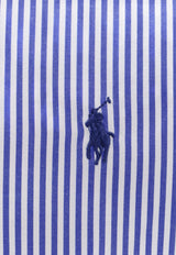 Polo Ralph Lauren Long-Sleeved Stripe Shirt Blue 710928254008_BLUEWHITEBENGALSTRIPE_70224423