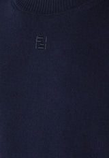 Fendi Cashmere Knit T-shirt Blue FZY443AYYGF0QB0_Blue_42821561