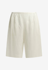 Khaite Poppy Jersey Shorts White 182271012100_de51cba9-34a6-42f3-8850-af3f70e29f61
