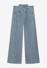 Maison Margiela Washed Straight-Leg Jeans Blue S51LA0128S30617/T_MARGI-966