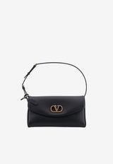Valentino DeVain Leather Shoulder Bag Black 9W2B0T31ABM0NO_Black_70014443