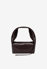 Maison Margiela Small Box East West Leather Bag Burgundy SB1WD0064P8982/T_MARGI-T5171