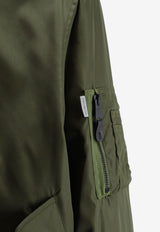 Balenciaga Reversible Bomber Jacket Green A001YLTUO212840_KHAKI_70224448