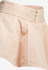 Alaïa Peplum Mini Skirt Pink AA9J2628D028D416_e6893d30-e030-480e-9fc1-8b42cf21f8e4