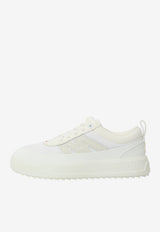 Moncler Altive Nubuck and Nylon Low-Top Sneakers White L209B4M00150-N0565-001
