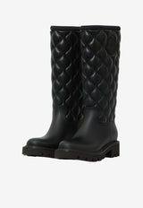 Moncler Kickstream Mid-Calf Rain Boots Black L209B4G00100-M9908-999