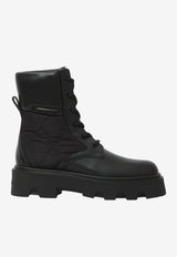 Moncler Aurea Leather Ankle Boots Black L209B4F00040-M9934-999