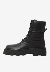 Moncler Aurea Leather Ankle Boots Black L209B4F00040-M9934-999
