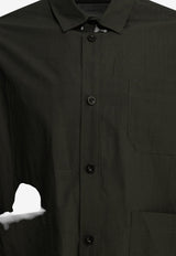 Sacai Typewriter Casual Shirt Dark Green 26-04042M531_380902a0-8085-43c2-9dfb-355a9fe4012d