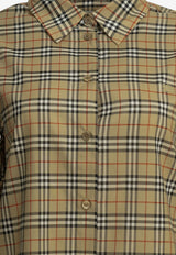 Burberry Emma Vintage Check Casual Shirt Beige 8127758_c58c11ea-3aa4-452b-a629-7b3520a1c381