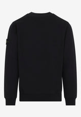 Compass Patch Ribbed Sweatshirt