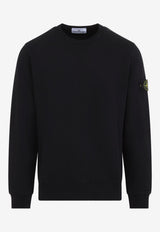 Compass Patch Ribbed Sweatshirt