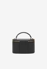 Valentino Mini VLogo Signature Vanity Bag Black 9W2P0AX8SNP/T_VALE-0NO