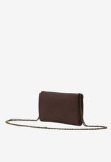 Stella McCartney Falabella Chain Clutch Bag Brown 581238-WP0735-7745