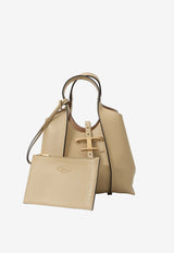 Tod's Mini T Timeless Shoulder Bag Beige XBWTSBA9100-XSO-C609