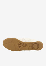 Chloé Kick Low-Top Sneakers White CH26A15RYJ122_Eggshell_70014790