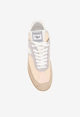 Chloé Kick Low-Top Sneakers Gray CH25W07IVE092_DOVE GREY_70014856